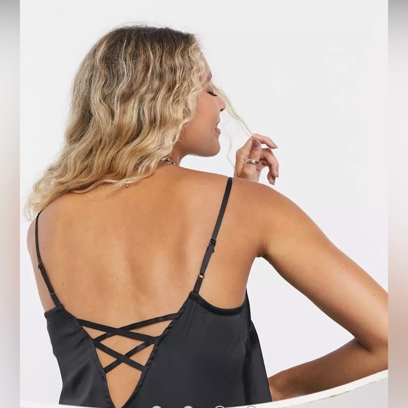 Reclaimed Vintage Inspired Mini Slip Dress - Picture 3 of 10